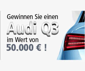 Audi Q3 Gewinnspiel